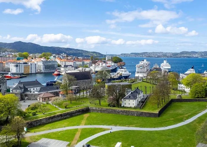 Lägenhet 2 Min To Bryggen - Rooftop - Office With 49